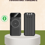 10000 mAh Kablosuz Powerbank – 15W Hızlı Şarj,  Type-C Çoklu Çıkışlı - vipsepet