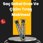 0.1 mm Hassas Kesim Tıraş Makinesi Şarjlı Metal Gövde - vipsepet