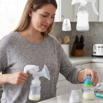 BPA İçermez Manuel Anne Sütü Pompası Biberon Başlıklı Ergonomik - Vipsepet
