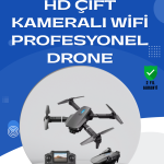 Uzaktan Kumandalı Katlanabilir Drone Yörünge Uçuşu ve Eve Dönüş Özellikli - Vipsepet
