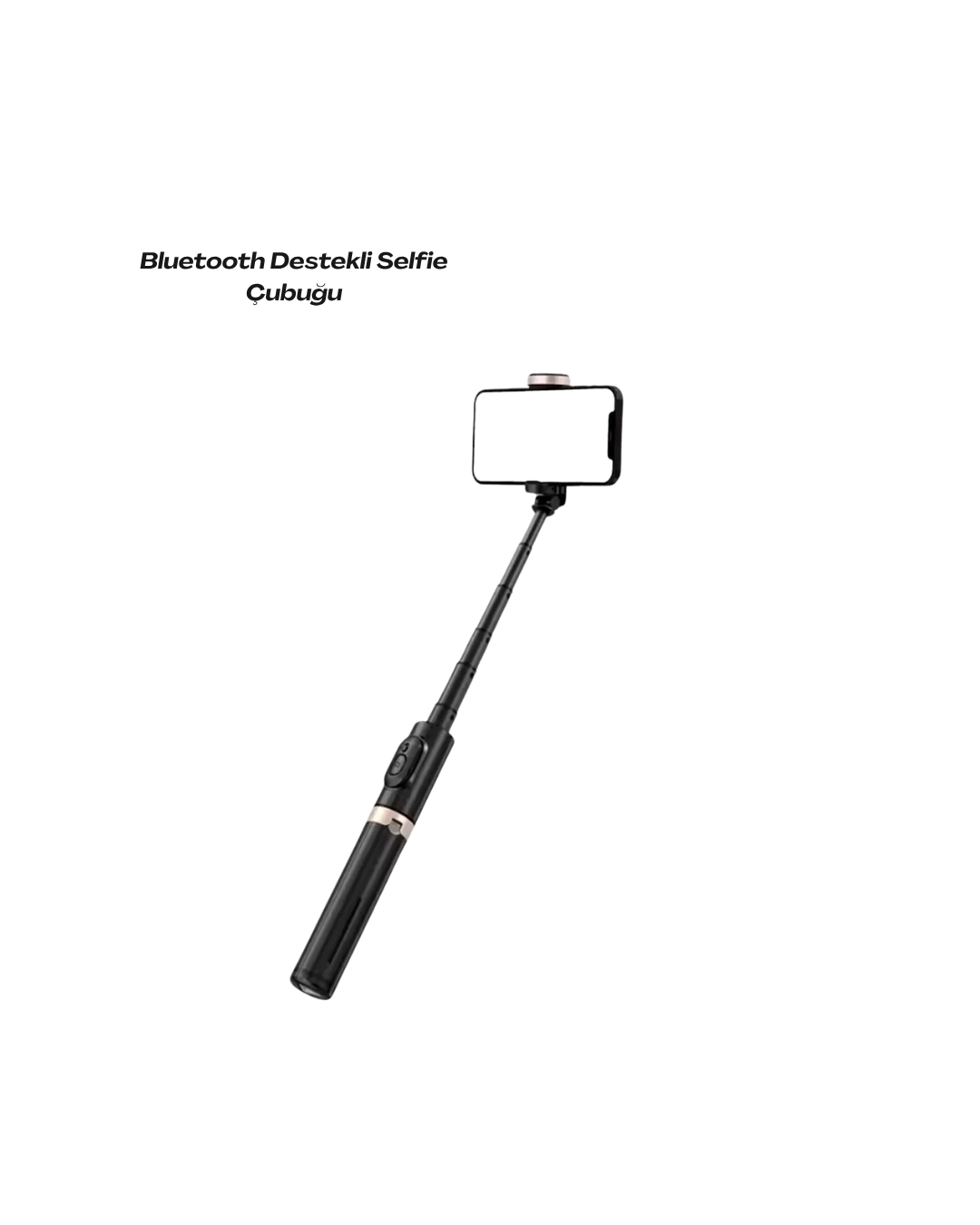 4-9 Bluetooth Selfie Çubuğu - Vipsepet - Görsel 1