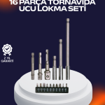 16 Parça Usta İşçilik Bits Takımı Vida Sökme Takma Set - Vipsepet