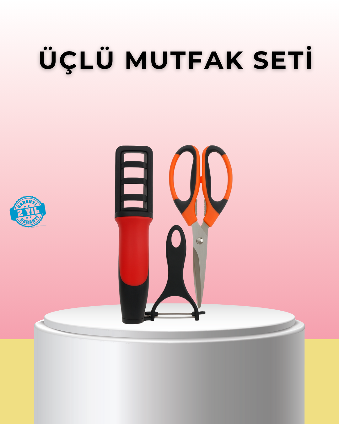4-99 Çok Fonksiyonlu Mutfak Makas Seti –Pratik Mutfak Yardımcısı - Vipsepet - Görsel 1