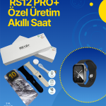 . RS12 PRO+ 2025 Serisi Full Ekranlı Akıllı Saat – 2GB Hafıza, Titanyum Kasa, Suya Dayanıklı, Uzun Şarj Süresi Garantili Model - Vipsepet