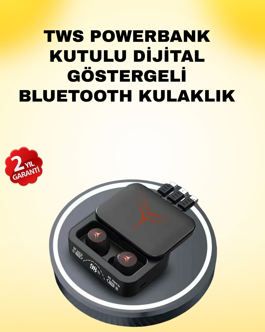 5-10 IPX6 Suya Dayanıklı Kablosuz Kulaklık – Hafif ve Taşınabilir Tasarım - vipsepet - Görsel 1