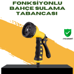 Bahçe Sulama Tabancası Hortum Ucu 8 Fonksiyonlu Ayarlanabilir - Vipsepet