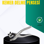 Metal Gövdeli Ayarlanabilir Deri Delme Pensesi 2.5–5 mm Delik Açma Aracı - Vipsepet