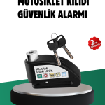 Titreşim Sensörlü Alarm Disk Kilidi Motosiklet Scooter Bisiklet - Lisinya