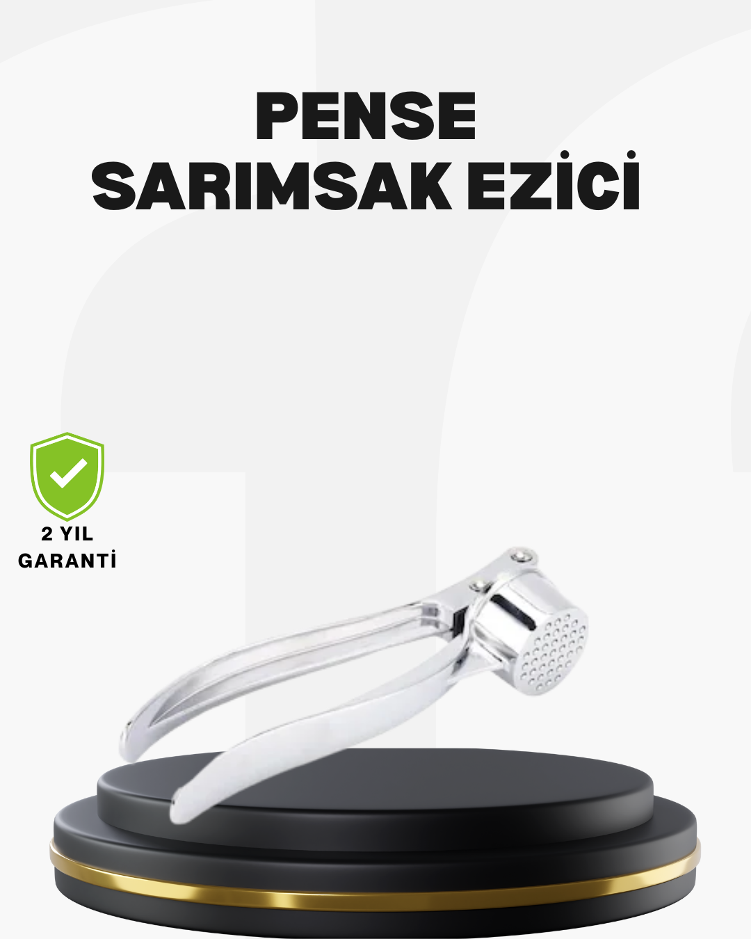 5-13 Profesyonel Sarımsak Ezici Sağlam Yapı ve Rahat Kavrama - Vipsepet - Görsel 1