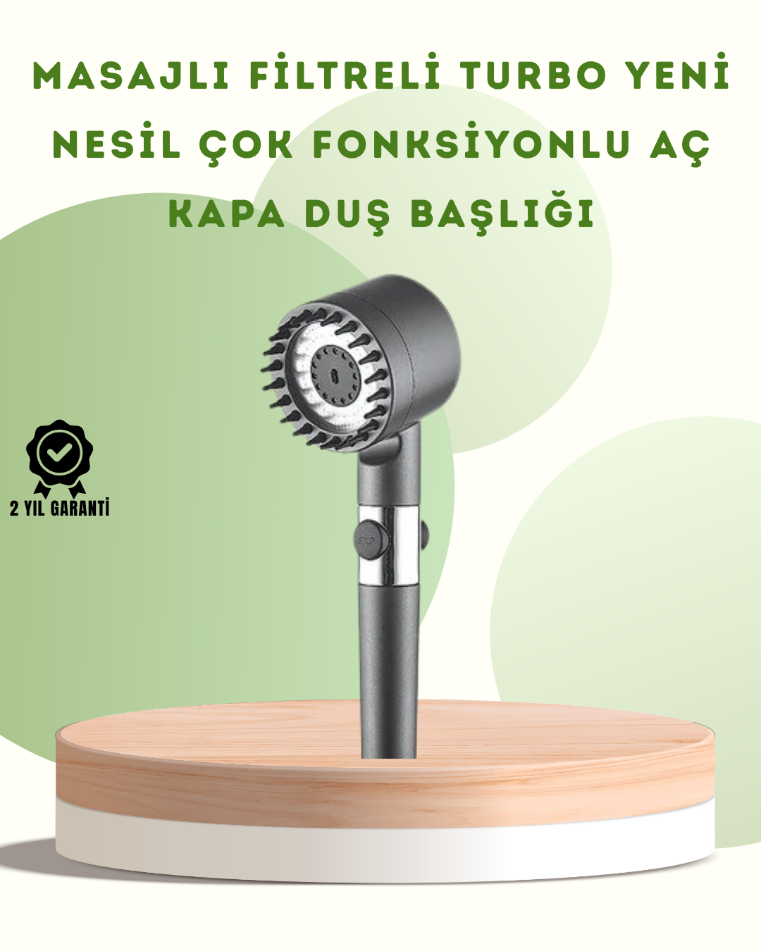 5-136 Banyo İçin Filtreli Duş Başlığı Pratik Kullanım - Vipsepet - Görsel 1