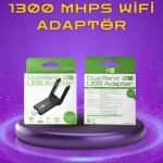 Yüksek Hızlı 1200 Mbps Çift Bant USB WiFi Adaptör – Güçlü Sinyal, Geniş Uyumluluk - Vipsepet