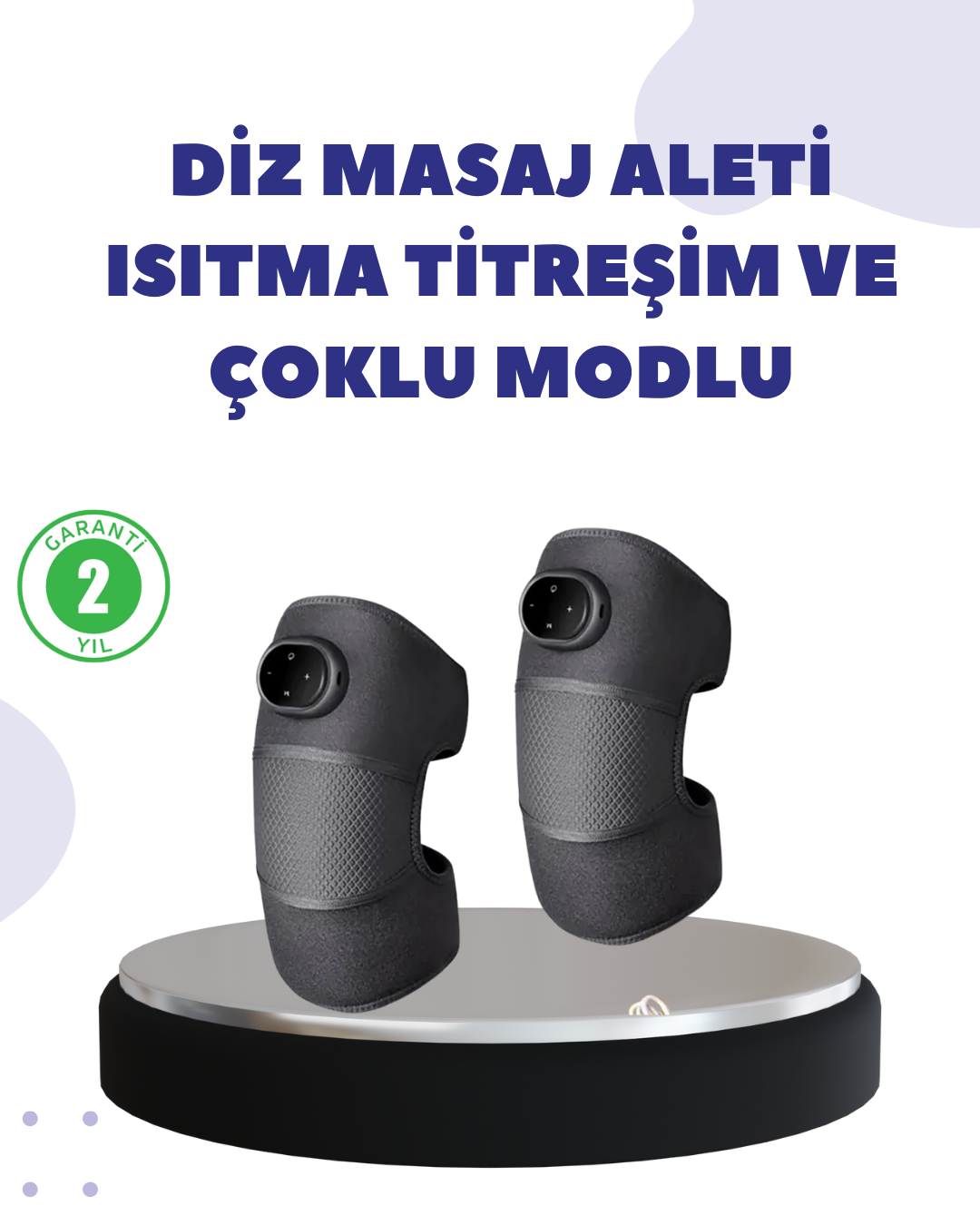 5-14 Diz ve Dirsek İçin Isıtmalı Masaj Dizlik Aparatı - Vipsepet - Görsel 1