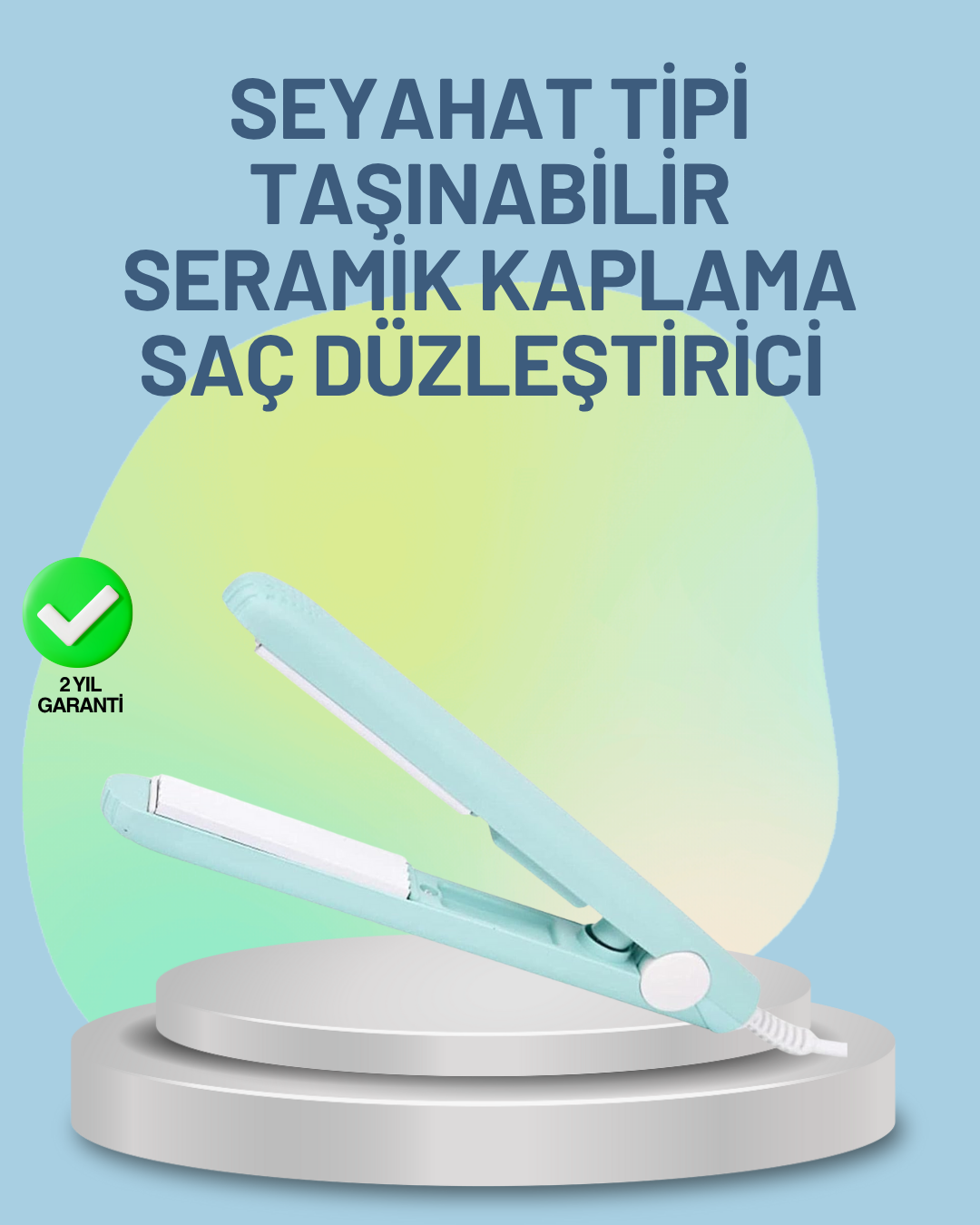 5 30 Saniyede Isınan PTC Teknolojili Saç Şekillendirici – Sabit Isı Kontrollü, Hızlı Performans - Vipsepet - Görsel 1