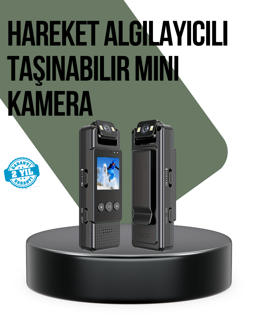 5-159 Gece Görüşlü Döngüsel Kayıt Destekli Mini Kamera - Vipsepet - Görsel 1