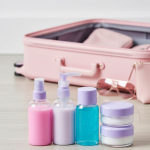 5 Parça Şeffaf Seyahat Kozmetik Seti 30 ml - Vipsepet