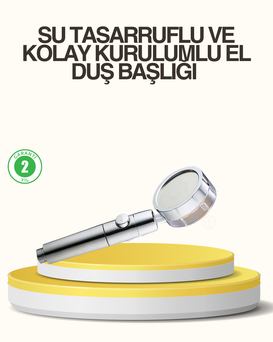 5-173 Su Basıncını Artıran Sızdırmaz Duş Başlığı - Vipsepet - Görsel 1