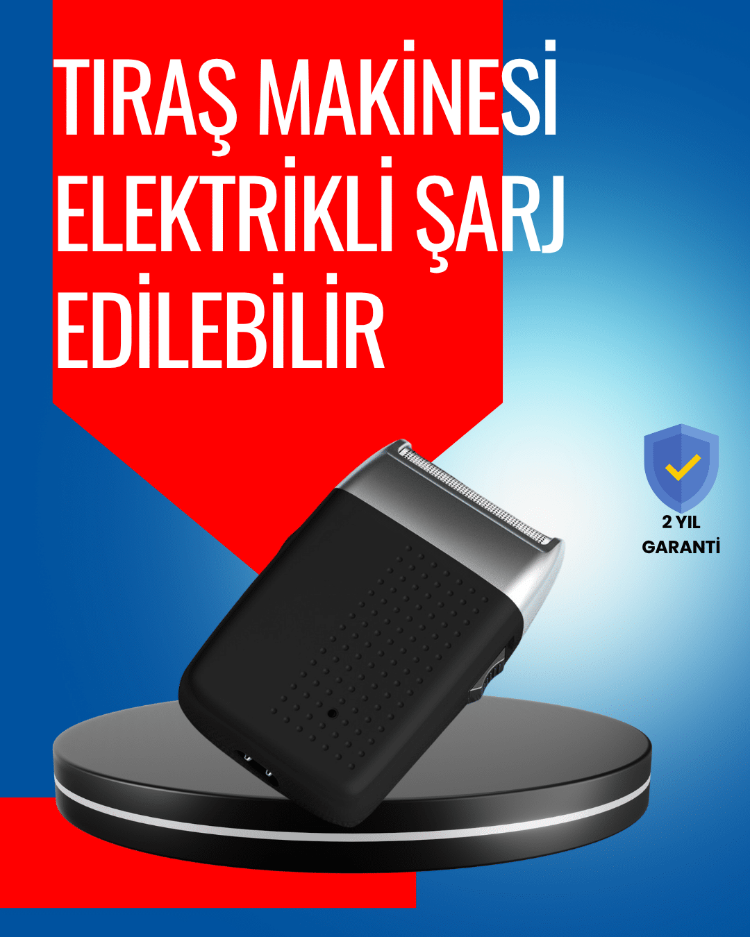 5-2 Hızlı Şarjlı, Yüksek Performanslı Sakal Ve Saç Kesme Cihazı - vipsepet - Görsel 1