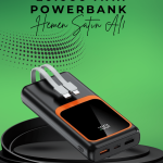 20000 mAh Taşınabilir Powerbank | Çok Kablolu, Hızlı Şarj Destekli (22.5W) - vipsepet