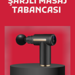 Derin Doku Masaj Tabancası 4 Başlık 6 Kademeli Sessiz Güç Şarjlı Kas Gevşetici - Vipsepet