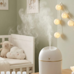 Kompakt Mini Hava Nemlendirici 5 Esans Hediyeli LED Işıklı USB Aromaterapi Cihazı - Vipsepet