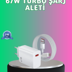 67 Watt Güçlü Turbo Şarj Aleti Samsung Note 10 Note 20 Uyumlu - Vipsepet