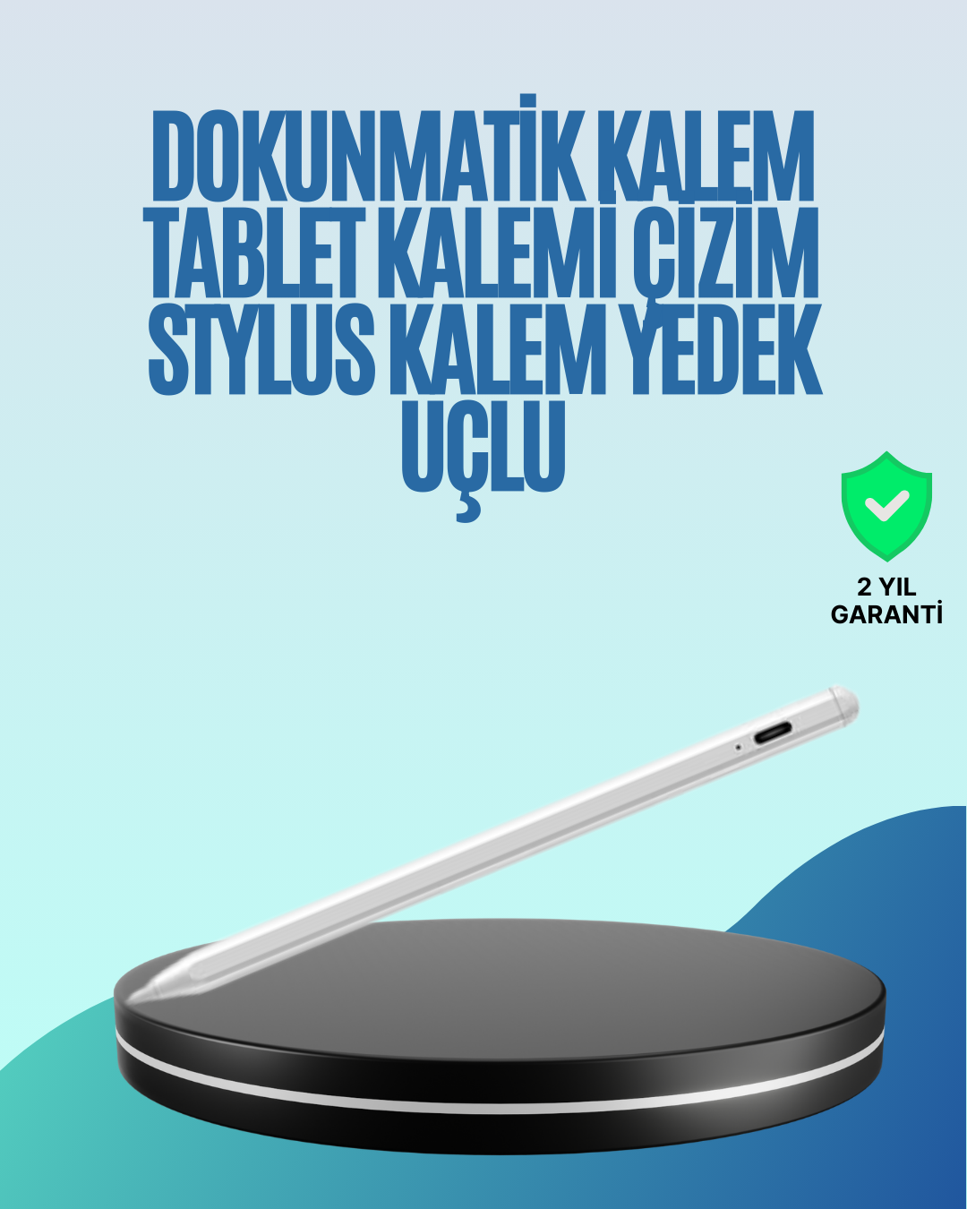 5-27 Eğim Sensörlü 1,0 mm Uçlu Dijital Kalem – Uzun Pil Ömrü ve Kolay Kullanım - Vipsepet - Görsel 1