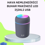 Taşınabilir Hava Nemlendirici – Renkli Işık ve USB Bağlantı - Vipsepet