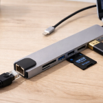 Çok Fonksiyonlu Type C Hub USB HDMI Ethernet Kart Okuyucu - Vipsepet