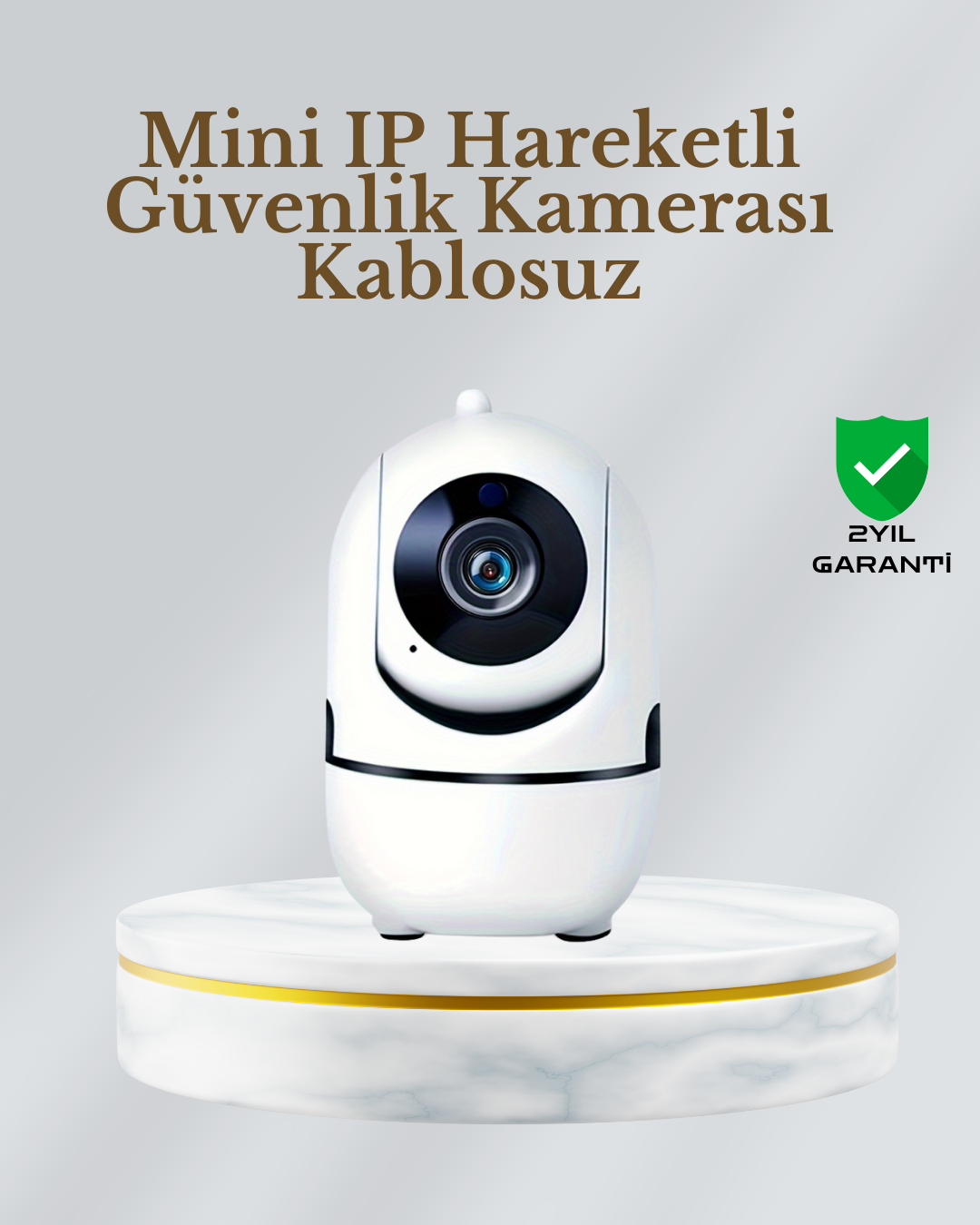 5-30 360° Dönen Akıllı WiFi Kamera – Uzaktan Kontrol ve İki Yönlü Ses Özellikli - Vipsepet - Görsel 1