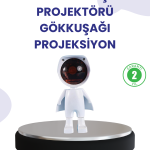 Dekoratif Gün Batımı Işığı – Astronot Figürlü - Vipsepet