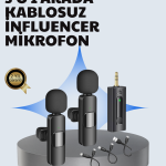 Mobil Uyumlu Mikrofon - Dış Mekân İçin İdeal - vipsepet