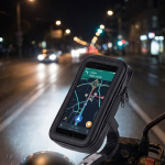 Bisiklet Scooter Motosiklet İçin Su Geçirmez Telefon Standı 360 Derece Döner - vipsepet