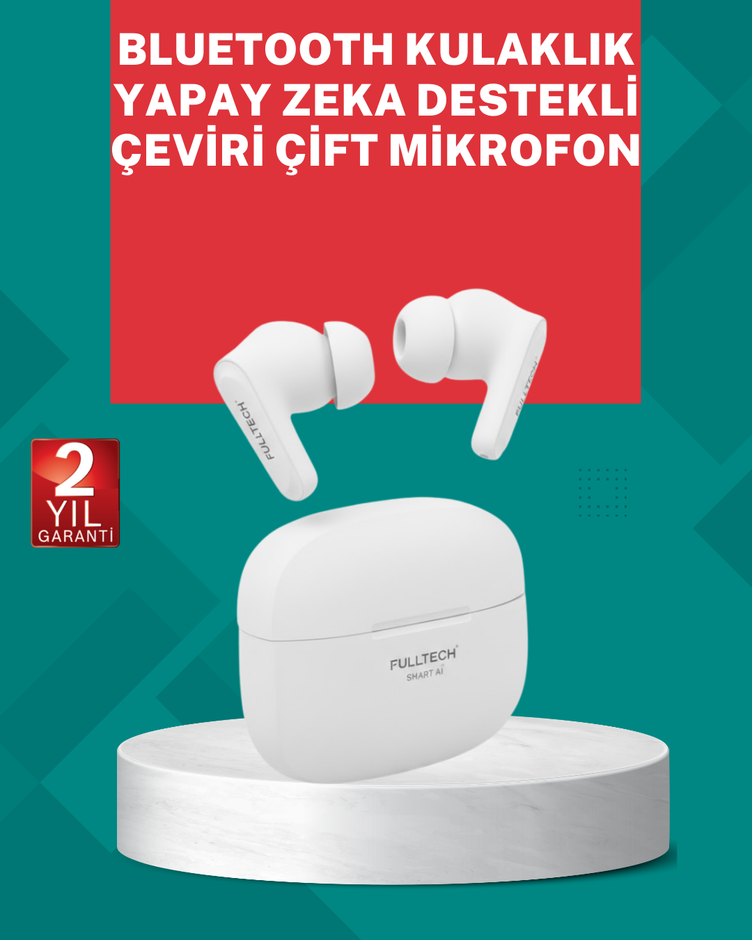 5-36 Yabancı Diller İçin Anında Çeviri Yapan Bluetooth Kulaklık - vipsepet - Görsel 1