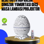 Yüksek Çözünürlüklü LED Galaksi Projektör + 19 Sesli Uyku Makinesi - Vipsepet