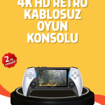 HDMI Çıkışlı Çok Fonksiyonlu Renkli Ekranlı El Konsolu - Vipsepet