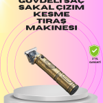 Güçlü Motorlu, 4 Kılavuz Taraklı Kompakt Saç Kesme Makinesi – Uzun Pil Ömürlü - vipsepet