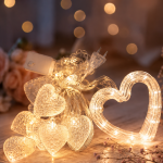 LED Kalp Neon Lamba Dekoratif Romantik Gece ve Ortam Işığı - Vipsepet