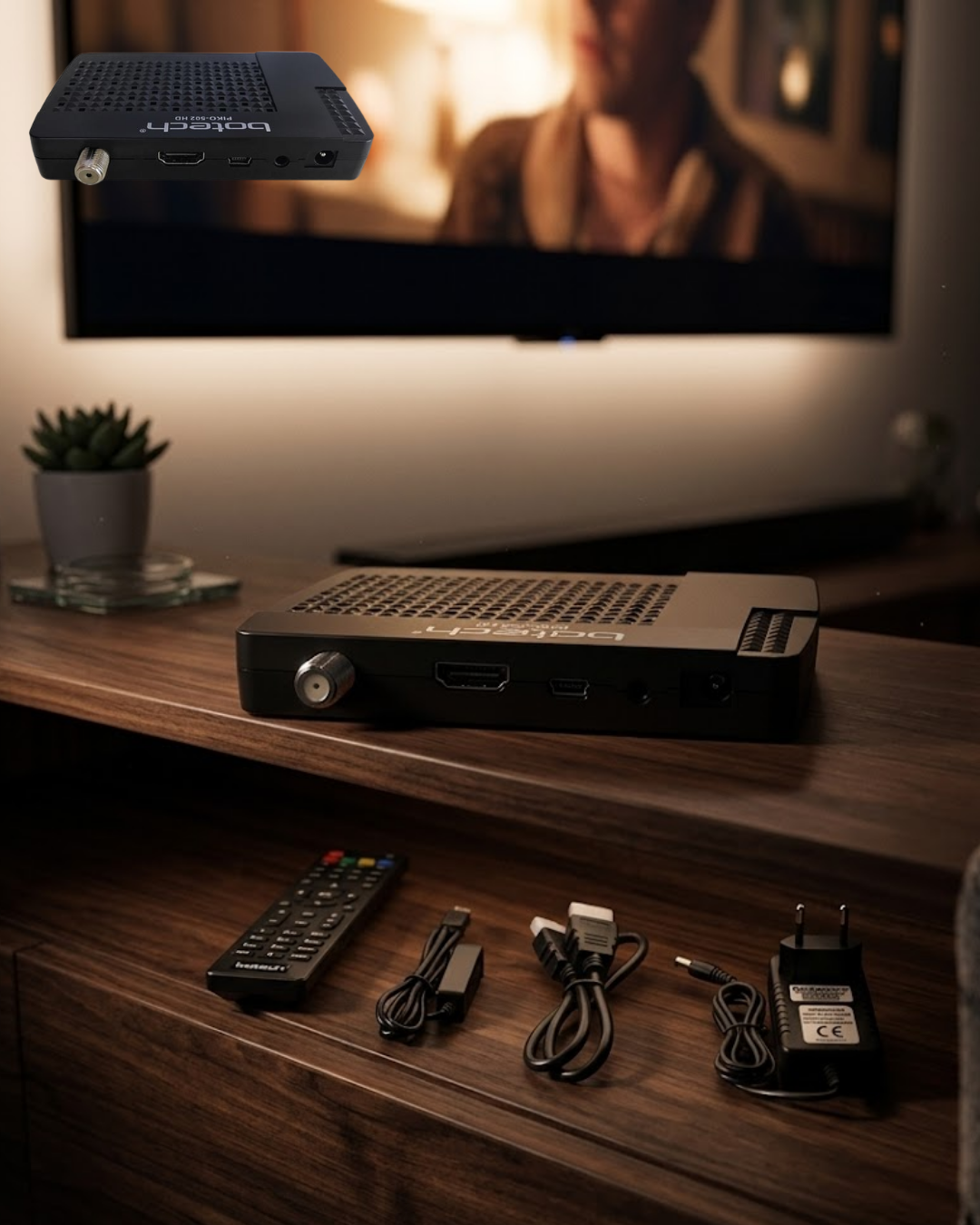 5-43 Yüksek Performanslı HD Uydu Alıcı Çoklu Dil Desteği USB Film İzleme Özelliği - Vipsepet - Görsel 1
