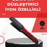 160°–220° Isı Ayarlı Saç Düzleştirici – Seyahat Tipi Hafif Model - Vipsepet