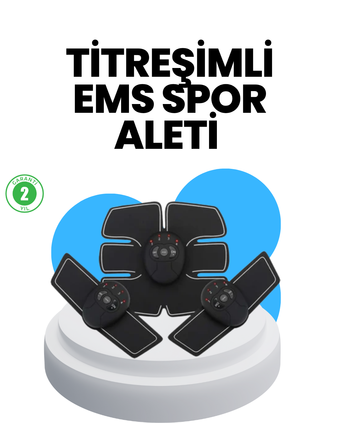 5-49 Evde Spor İçin Orijinal EMS Kas Çalıştırma Aleti 2025 Titreşimli Seri - Vipsepet - Görsel 1