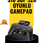 2025 A Kalite S10 Gamepad 520 Oyunlu TV Bağlantılı Retro Atari Konsolu - Vipsepet