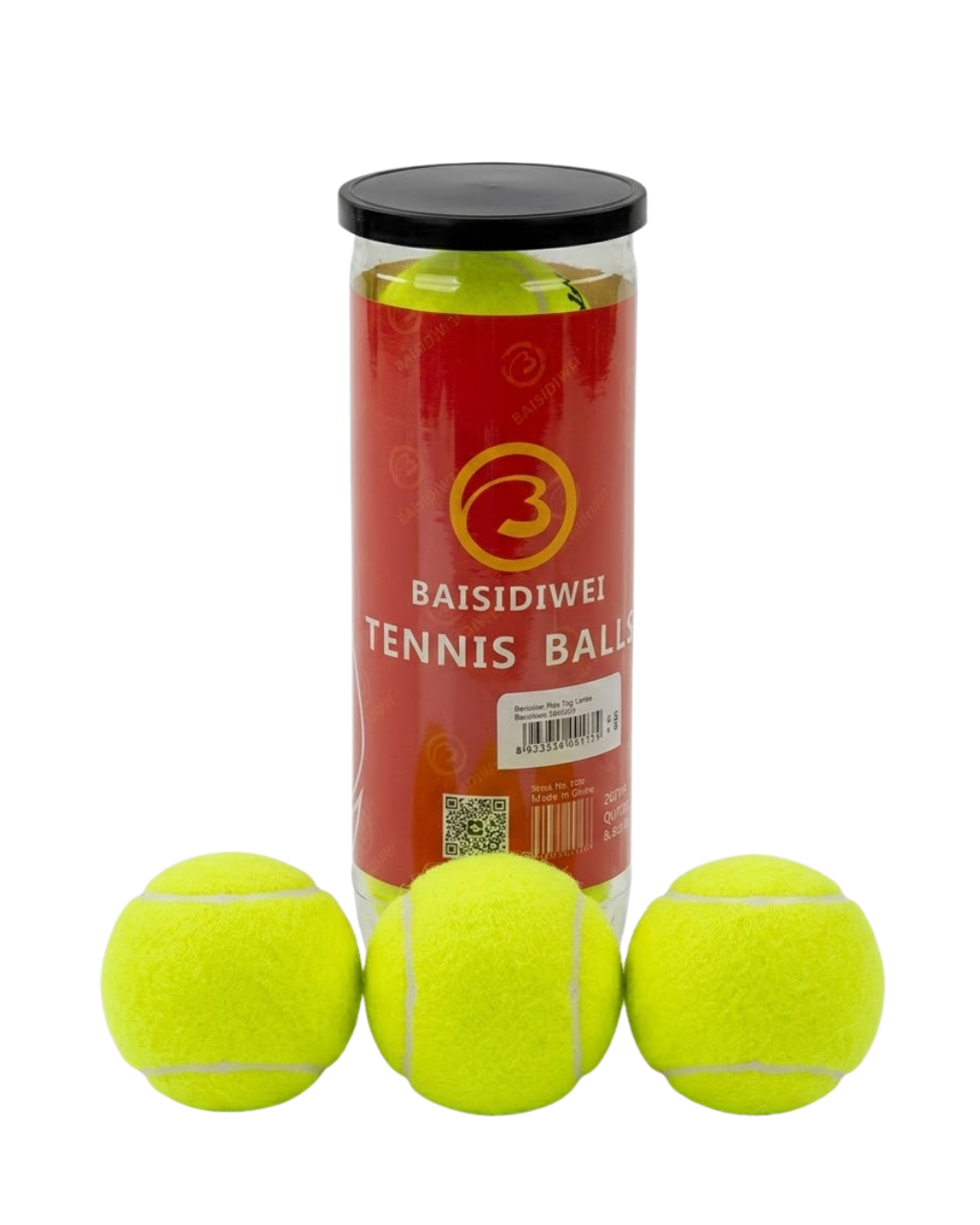 5-51 3’lü Tenis Topu Seti Antrenman ve Günlük Kullanım İçin İdeal - Vipsepet - Görsel 1