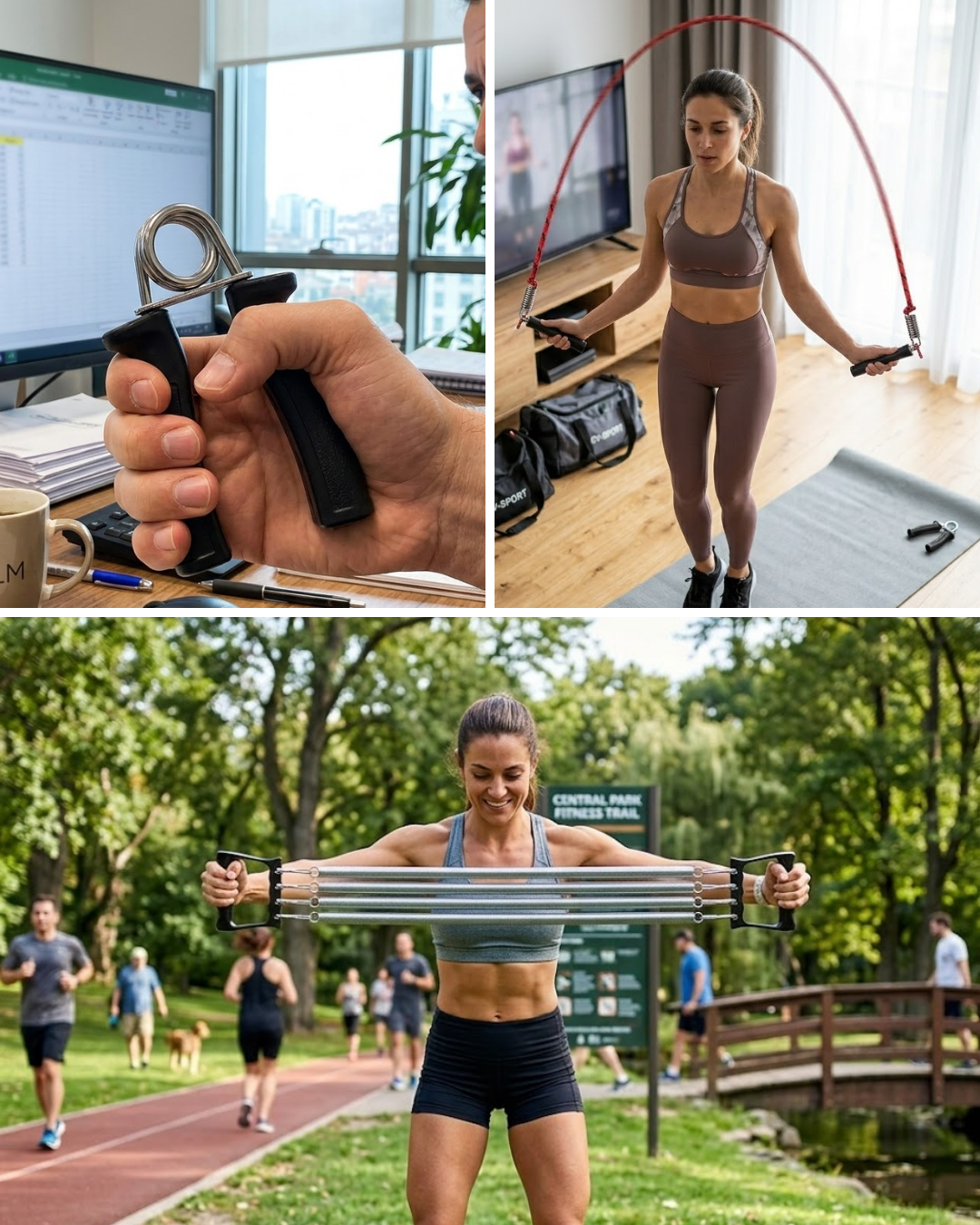 5-54 Ev Fitness Seti Kardiyo ve Kas Geliştirme Egzersiz Seti - Vipsepet - Görsel 1
