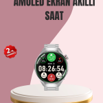 AMOLED Akıllı Saat Gelişmiş Sensörlü – Kadın Sağlığı ve Hatırlatma Özellikli - Vipsepet