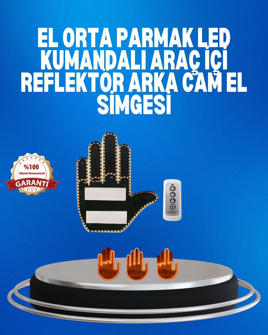5-56 2025 Orijinal LED El Park Uyarı Sistemi Uzaktan Kumandalı - Vipsepet - Görsel 1