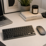 Sessiz Kullanım Sunan Bluetooth Klavye Mouse Seti Çoklu Cihaz Uyumlu - Vipsepet