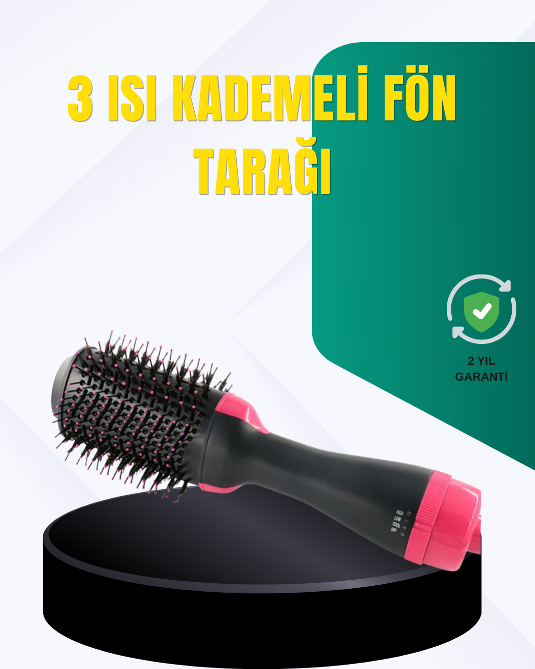 5-59 Kuaför Kalitesinde Ev Tipi Saç Kurutma ve Şekillendirme - Vipsepet - Görsel 1