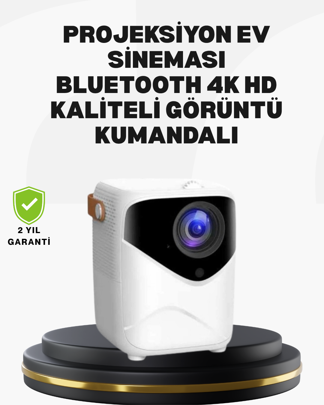 5-66 50 inç TV Deneyimli Projektör – Yakın Mesafede Geniş Görüntü - Vipsepet - Görsel 1