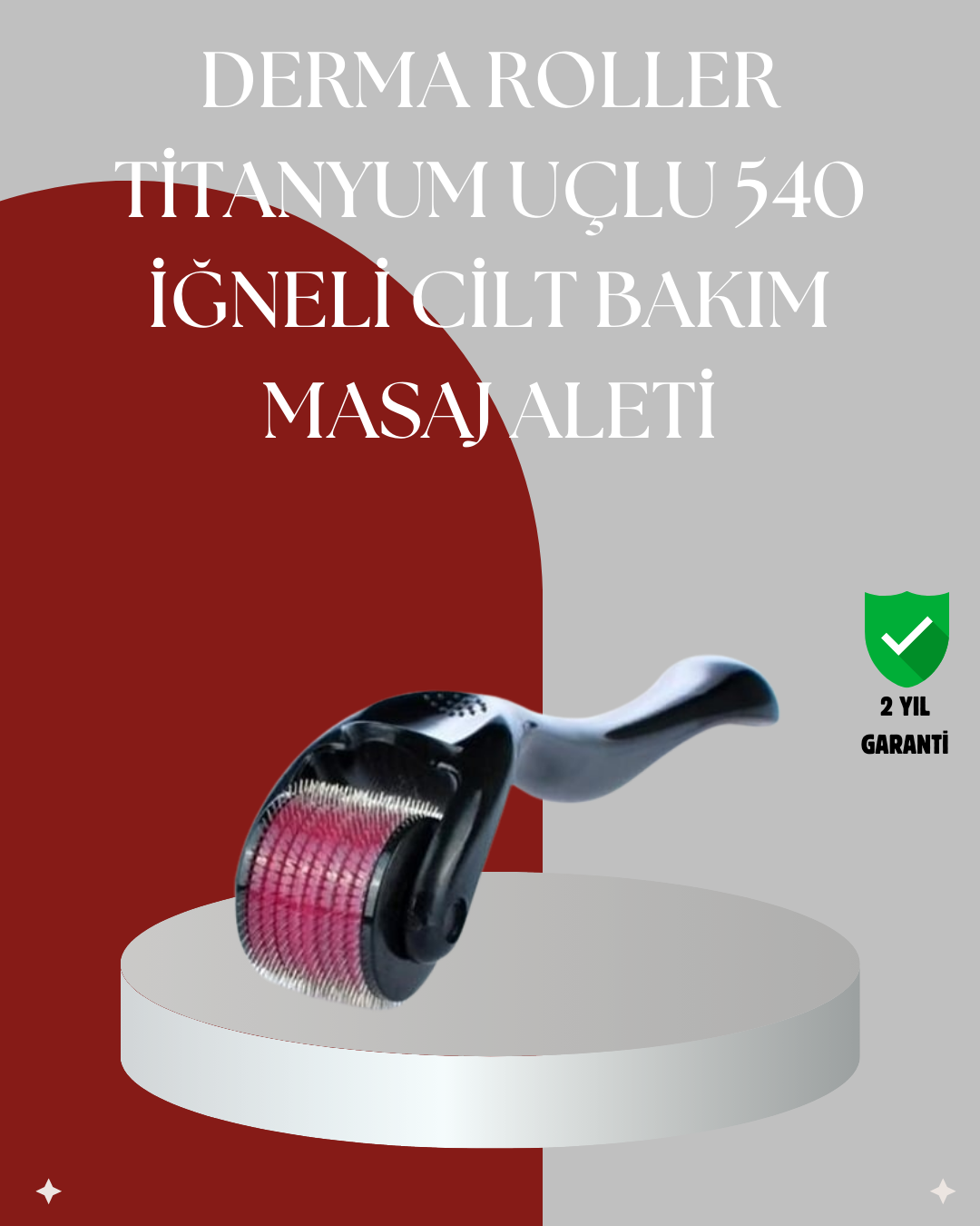 5-69 Dermaroller 1 mm Yara ve Yanık İzleri İçin Etkili Çözüm - Vipsepet - Görsel 1