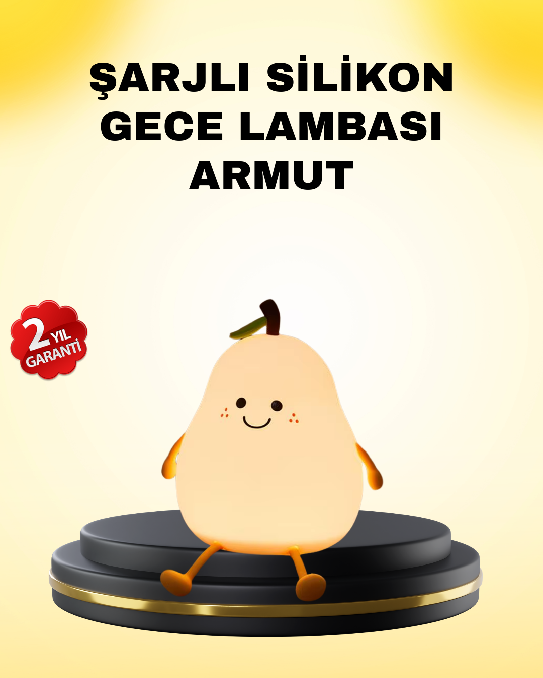 5-69 Dekoratif Armut LED Lamba Renk Ayarlı Şarj Edilebilir - Vipsepet - Görsel 1
